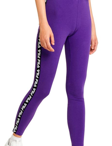 Leggings Fila Philine morados para mujer