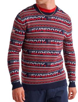 Jersey logos Superdry estampado para hombre
