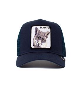 Gorra Goorin Bros zorro plateado azul marino