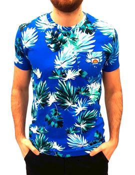 Camiseta Superdry estampada azul para hombre