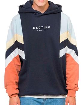 Sudadera Kaotiko Ewan azul marino para chico