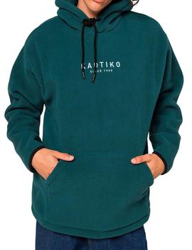 Sudadera polar Kaotiko Salvia para hombre