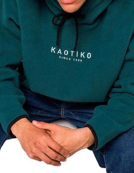 Sudadera polar Kaotiko Salvia para hombre