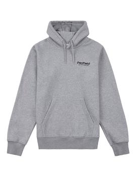 Sudadera Penfield gris con dibujo para hombre