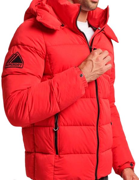 Cazadora Superdry Mountain roja de hombre