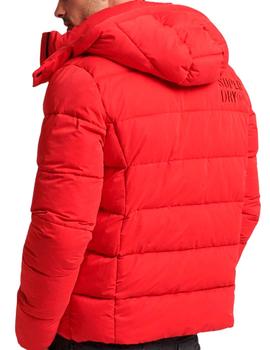 Cazadora Superdry Mountain roja para hombre