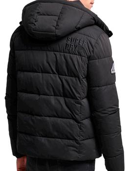 Cazadora Superdry Mountain negra para hombre