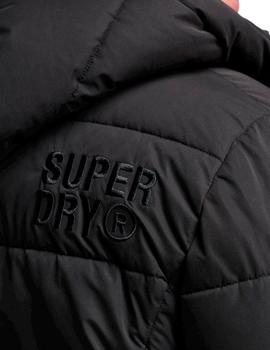 Cazadora Superdry Mountain negra para hombre