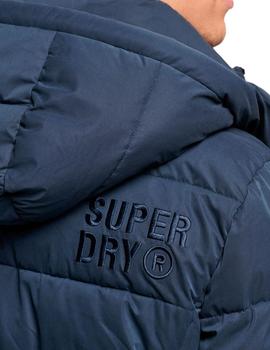 Cazadora Superdry Mountain azul marino para hombre