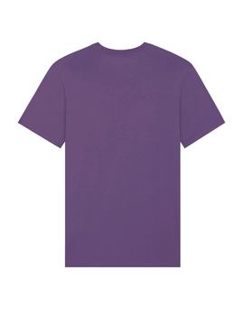 Camiseta morada Baron Filou oso streetwear