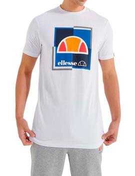 Camiseta Ellesse blanca con anagrama en el pecho