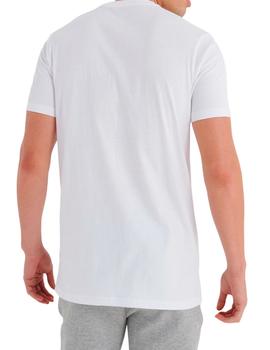 Camiseta Ellesse blanca con anagrama en el pecho