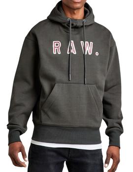 Sudadera G Star Vulcanic Raw gris oscuro para hombre