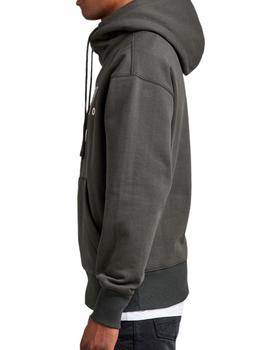 Sudadera G Star Vulcanic Raw gris oscuro para hombre