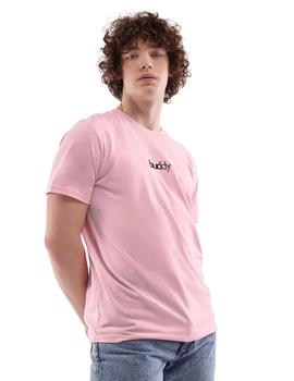 Camiseta Buddy 3D rosa para hombre