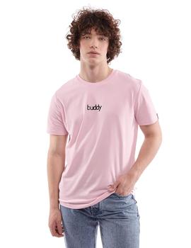 Camiseta Buddy 3D rosa para hombre