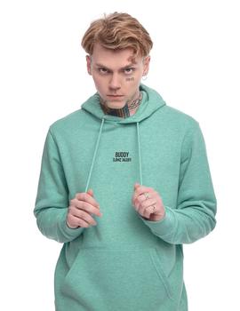 Sudadera Buddy Duffer verde esmeralda para hombre