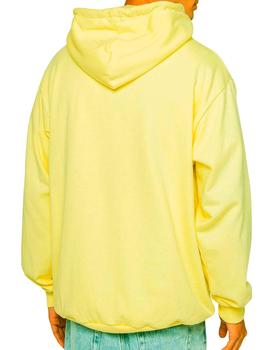 Sudadera Kaotiko Vancouver amarillo limón para hombre