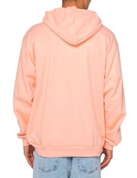 Sudadera Kaotiko Vancouver coral para hombre