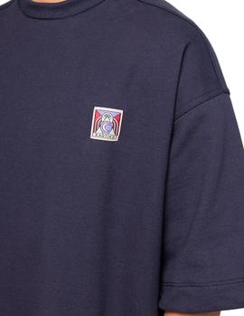 Sudadera manga corta Kaotiko azul marino para hombre