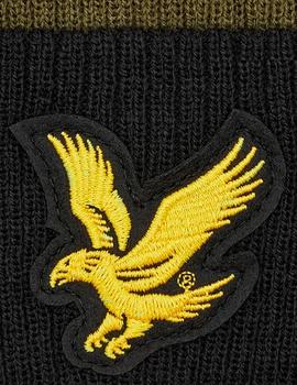 Gorro pompón Lyle Scott verde | Tienda oficial