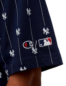 Camiseta Champion MLB New York Yankees azul marino