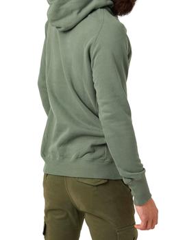 Sudadera Altona Dock bici verde kaki