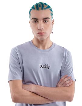 Camiseta Buddy 3D lila para hombre