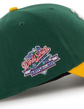 Gorra verde Oakland World Series