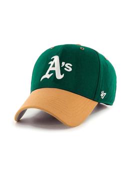 Gorra oficial de béisbol Oakland Athletics verde