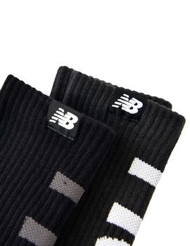 Calcetines altos New Balance color negro Pack 2