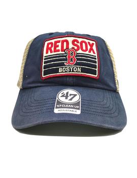 Gorra blanda Red Sox gris vintage