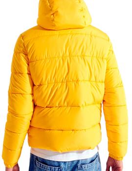 Plumas amarillo Superdry con capucha para hombre