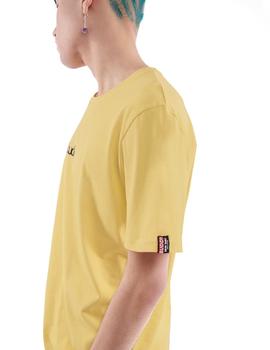 Camiseta Buddy 3D amarilla para hombre