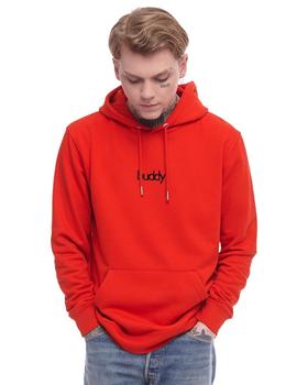 Sudadera Buddy HD roja para hombre