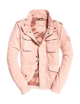 Cazadora Superdry Camari Rookie rosa para mujer