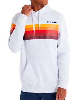 Sudadera de capucha Ellesse Gruss blanca para chico