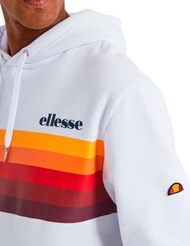 Sudadera de capucha Ellesse Gruss blanca para chico