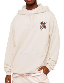 Sudadera Kaotiko Bird Ivory para hombre