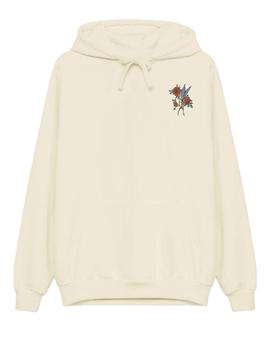 Sudadera Kaotiko Bird Ivory para hombre