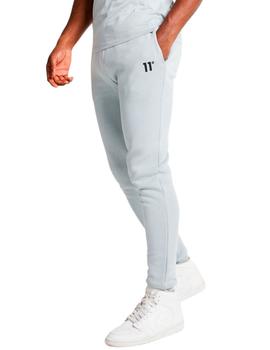 Pantalón chándal 11 Degrees gris perla para hombre