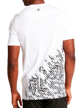 Camiseta manga corta 11 Degrees blanca para hombre