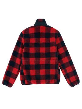 Cazadora leñador Penfield cuadros rojos y negros