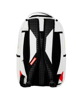 Mochila Sprayground Basquiat blanca Shark Sharkmouth