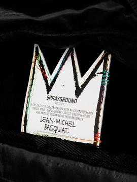 Mochila Sprayground Basquiat blanca Shark Sharkmouth