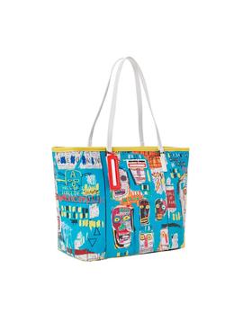 Bolso Sprayground azul x Jean Michel Basquiat