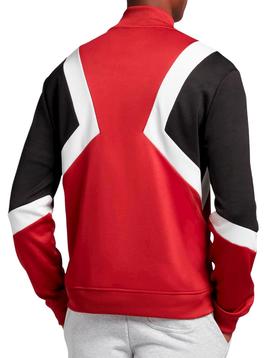 Chaqueta retro Lyle Scott roja para hombre