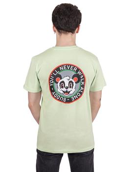 Camiseta Buddy Bamboo verde lima para hombre