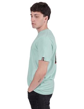 Camiseta Buddy Bamboo aguamarina para hombre