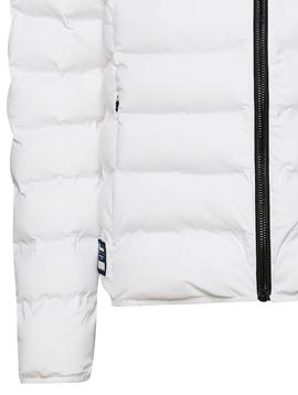 Plumífero Superdry blanco para hombre